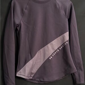 Under Armour Dark Purple Performance Top‎ Coldgear Women’s Small